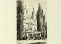 An illustration from Les châteaux historiques de la France (1877)