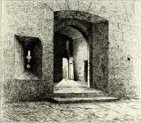 An illustration from Les châteaux historiques de la France (1877)