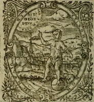 An illustration from Les cinq livres des Odes, tradvits dv latin en vers françois (1579)