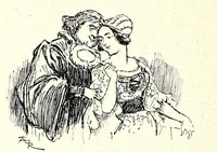 An illustration from Les contes drolatiques (1900)