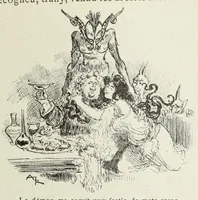 An illustration from Les contes drolatiques (1900)
