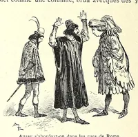 An illustration from Les contes drolatiques (1900)