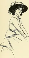 An illustration from Les Createurs de la Mode (1910)