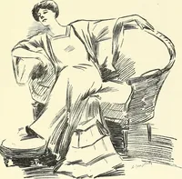 An illustration from Les Createurs de la Mode (1910)