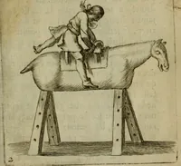 Picture 4 of 53 from L'escuyer françois : qui enseigne a monter a cheval et a voltiger par une methode toute particuliere (1679), leaf 12