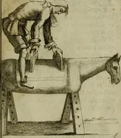 Picture 10 of 53 from L'escuyer françois : qui enseigne a monter a cheval et a voltiger par une methode toute particuliere (1679), leaf 22