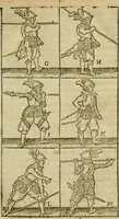 An illustration from Les discovrs militaires (1618)
