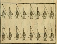 An illustration from Les discovrs militaires (1618)