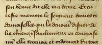 An illustration from Dits des philosophes. Le mireon aux pecheurs. Le livre Griseledis. Le mireon des pecheurs