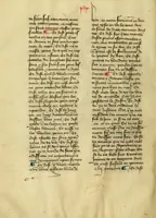 An illustration from Dits des philosophes. Le mireon aux pecheurs. Le livre Griseledis. Le mireon des pecheurs