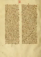 An illustration from Dits des philosophes. Le mireon aux pecheurs. Le livre Griseledis. Le mireon des pecheurs