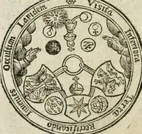 An illustration from Les dovze clefs de philosophie de frere Basile Valentin ... : traictant de la vraye medecine metalique : plus l'Azoth, ou, Le moyen de faire l'or caché des philosophes : traduction francoise (1660)