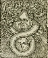 An illustration from Les dovze clefs de philosophie de frere Basile Valentin ... : traictant de la vraye medecine metalique : plus l'Azoth, ou, Le moyen de faire l'or caché des philosophes : traduction francoise (1660)
