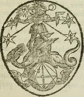 An illustration from Les dovze clefs de philosophie de frere Basile Valentin ... : traictant de la vraye medecine metalique : plus l'Azoth, ou, Le moyen de faire l'or caché des philosophes : traduction francoise (1660)