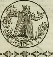 An illustration from Les dovze clefs de philosophie de frere Basile Valentin ... : traictant de la vraye medecine metalique : plus l'Azoth, ou, Le moyen de faire l'or caché des philosophes : traduction francoise (1660)