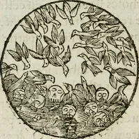 An illustration from Les dovze clefs de philosophie de frere Basile Valentin ... : traictant de la vraye medecine metalique : plus l'Azoth, ou, Le moyen de faire l'or caché des philosophes : traduction francoise (1660)