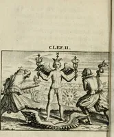 An illustration from Les dovze clefs de philosophie de frere Basile Valentin ... : traictant de la vraye medecine metalique : plus l'Azoth, ou, Le moyen de faire l'or caché des philosophes : traduction francoise (1660)