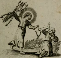 An illustration from Les emblemes d'amour diuin et humain ensemble : expliquez par des vers françois (1640)