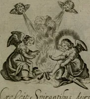 An illustration from Les emblemes d'amour diuin et humain ensemble : expliquez par des vers françois (1640)