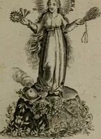 An illustration from Les emblemes d'amour diuin et humain ensemble : expliquez par des vers françois (1640)
