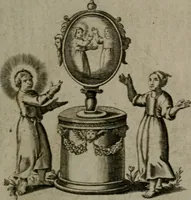 An illustration from Les emblemes d'amour diuin et humain ensemble : expliquez par des vers françois (1640)
