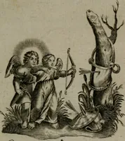 An illustration from Les emblemes d'amour diuin et humain ensemble : expliquez par des vers françois (1640)