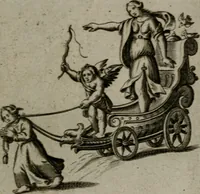 An illustration from Les emblemes d'amour diuin et humain ensemble : expliquez par des vers françois (1640)