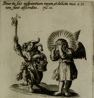An illustration from Les emblemes d'amour diuin et humain ensemble : expliquez par des vers françois (1640)