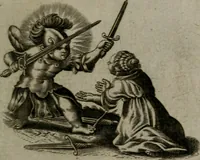 An illustration from Les emblemes d'amour diuin et humain ensemble : expliquez par des vers françois (1640)