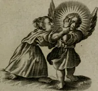 An illustration from Les emblemes d'amour diuin et humain ensemble : expliquez par des vers françois (1640)