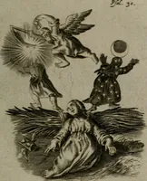 An illustration from Les emblemes d'amour diuin et humain ensemble : expliquez par des vers françois (1640)