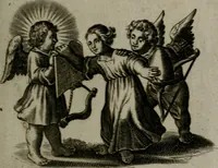 An illustration from Les emblemes d'amour diuin et humain ensemble : expliquez par des vers françois (1640)