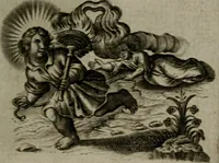 An illustration from Les emblemes d'amour diuin et humain ensemble : expliquez par des vers françois (1640)