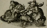 An illustration from Les emblemes d'amour diuin et humain ensemble : expliquez par des vers françois (1640)