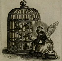 An illustration from Les emblemes d'amour diuin et humain ensemble : expliquez par des vers françois (1640)