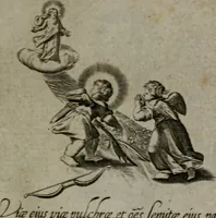 An illustration from Les emblemes d'amour diuin et humain ensemble : expliquez par des vers françois (1640)