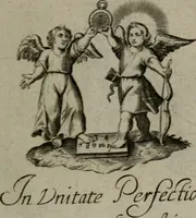 An illustration from Les emblemes d'amour diuin et humain ensemble : expliquez par des vers françois (1640)
