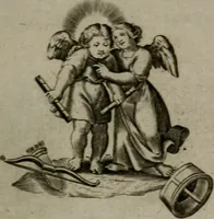 An illustration from Les emblemes d'amour diuin et humain ensemble : expliquez par des vers françois (1640)