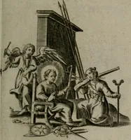 An illustration from Les emblemes d'amour diuin et humain ensemble : expliquez par des vers françois (1640)
