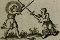 An illustration from Les emblemes d'amour diuin et humain ensemble : expliquez par des vers françois (1640)