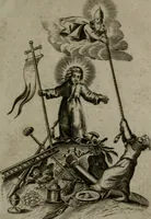 An illustration from Les emblemes d'amour diuin et humain ensemble : expliquez par des vers françois (1640)