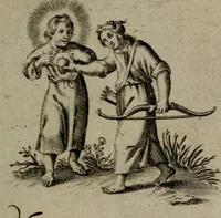 An illustration from Les emblemes d'amour diuin et humain ensemble : expliquez par des vers françois (1640)