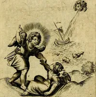 An illustration from Les emblemes d'amour divin et humain ensemble : expliquez par des vers françois (1640)