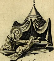 An illustration from Les emblemes d'amour divin et humain ensemble : expliquez par des vers françois (1640)