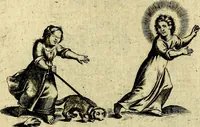 An illustration from Les emblemes d'amour divin et humain ensemble : expliquez par des vers françois (1640)