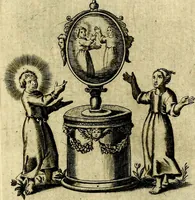 An illustration from Les emblemes d'amour divin et humain ensemble : expliquez par des vers françois (1640)