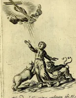 An illustration from Les emblemes d'amour divin et humain ensemble : expliquez par des vers françois (1640)