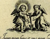 An illustration from Les emblemes d'amour divin et humain ensemble : expliquez par des vers françois (1640)