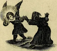 An illustration from Les emblemes d'amour divin et humain ensemble : expliquez par des vers françois (1640)