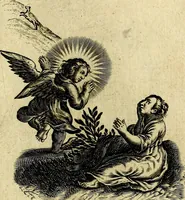 An illustration from Les emblemes d'amour divin et humain ensemble : expliquez par des vers françois (1640)